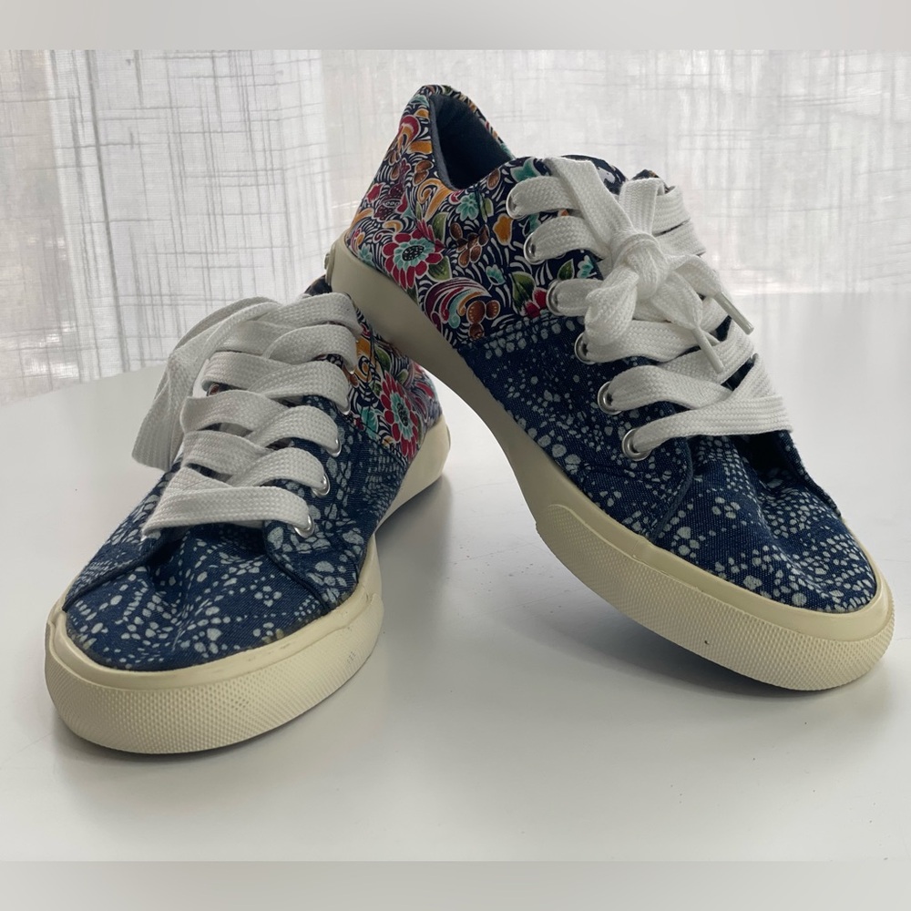 Rocket Dog Floral Multicolor Sneakers 7.5 - Picture 2 of 7